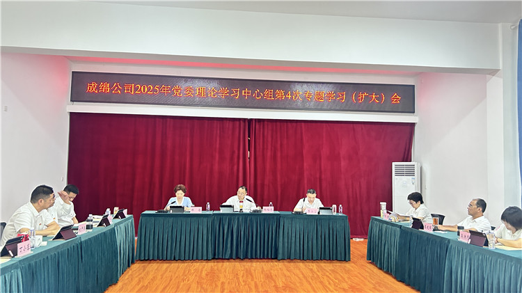 成綿公司召開2025年黨委理論學(xué)習(xí)中心組第4次專題學(xué)習(xí)（擴(kuò)大）會_副本.jpg